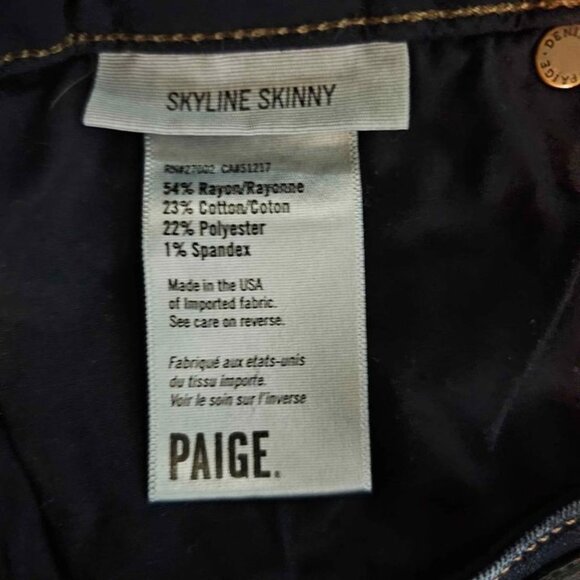 Paige Skyline Skinny Jeans - Picture 7 of 8